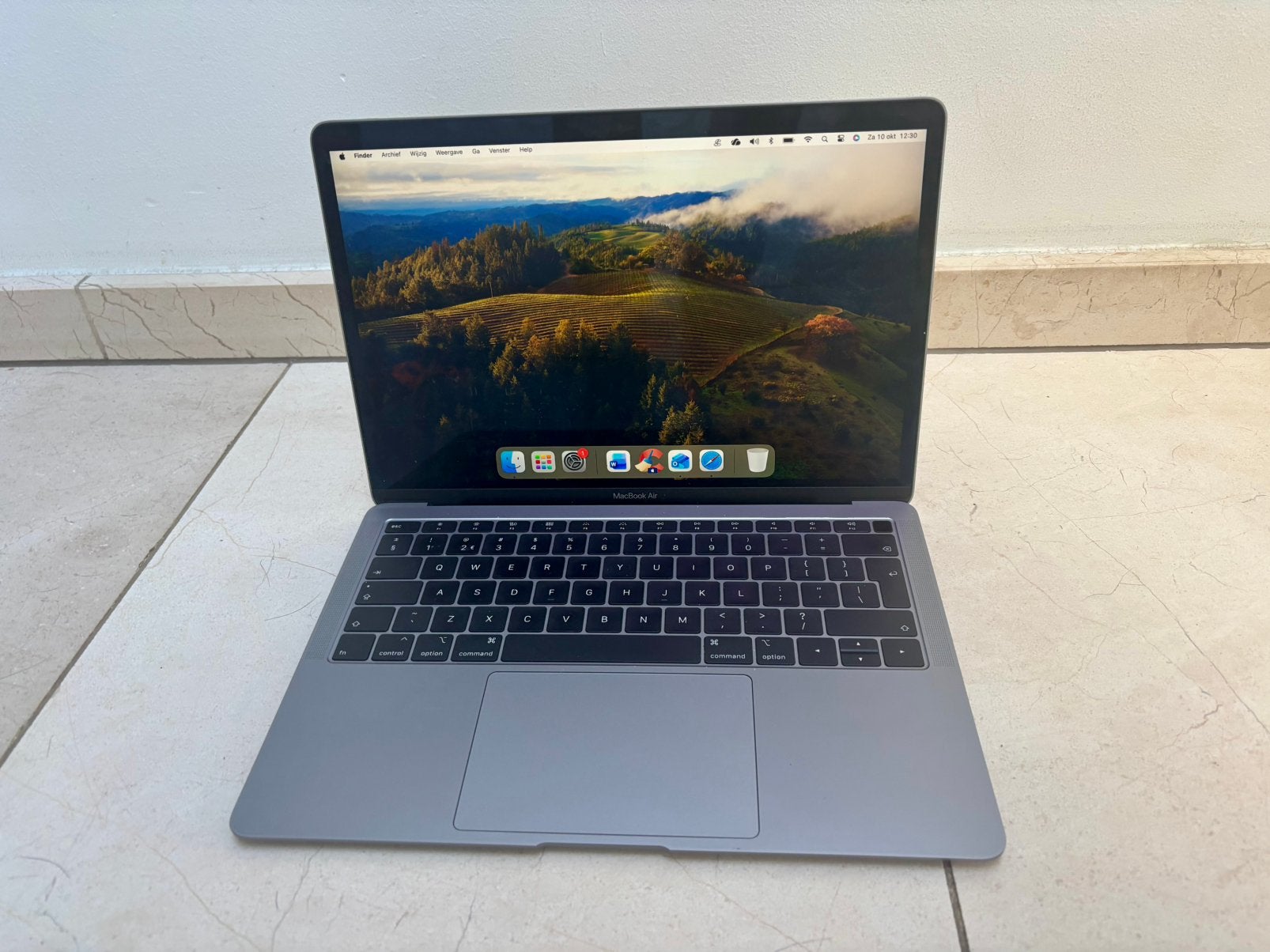 MacBook Air 2018, Computers en Software, Qwerty, 8 GB, 13 inch, Minder dan 2 Ghz