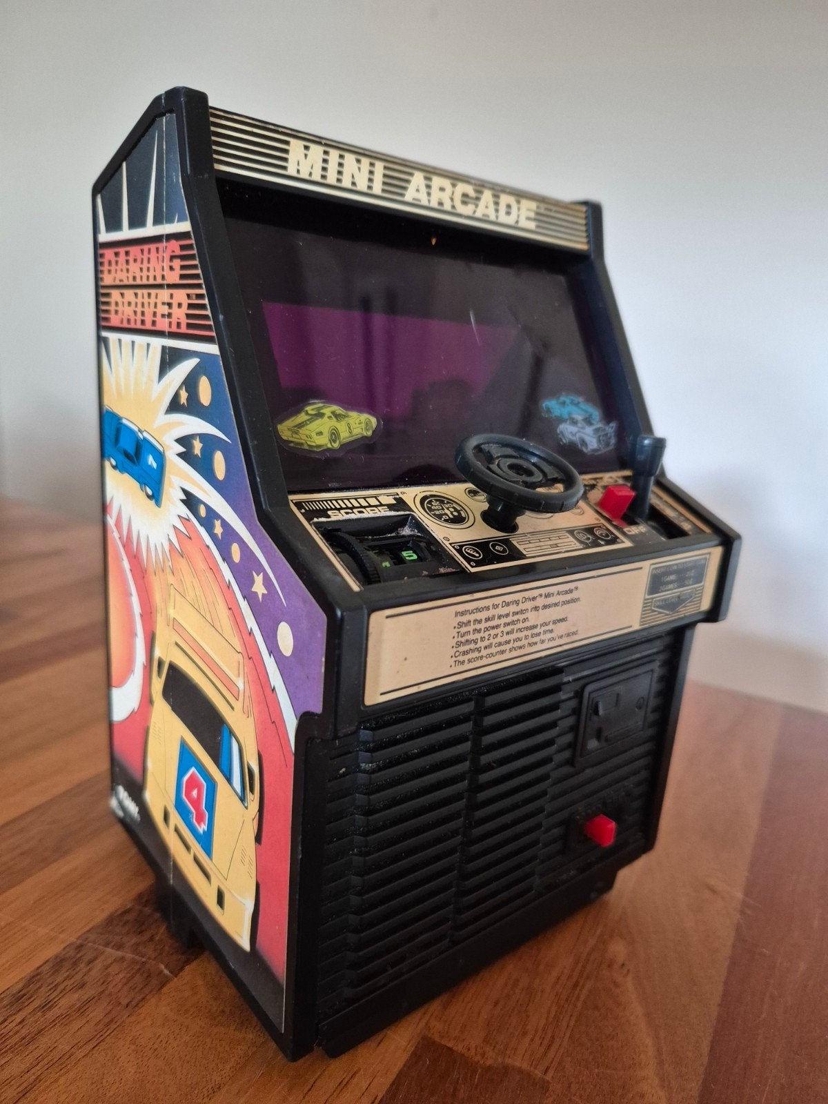 Tomy Mini Arcade Daring Driver -Viintage  Game, Ophalen of Verzenden, Overige merken, Gebruikt