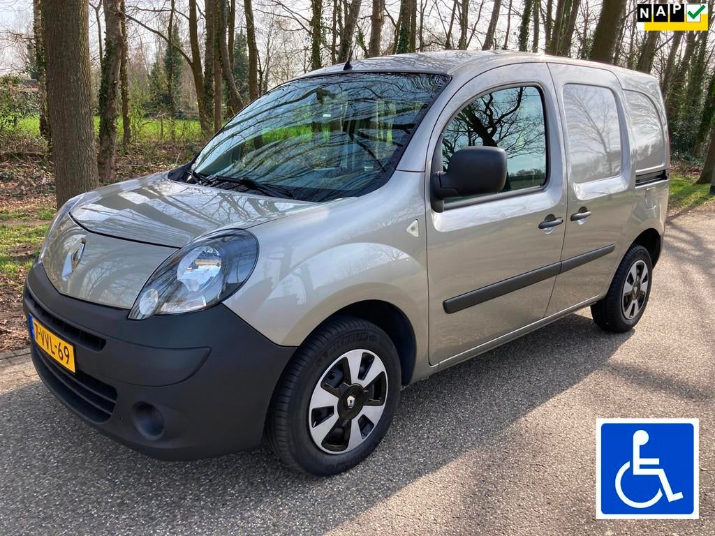 Renault Kangoo Express 1.6-16V rolstoelauto, zelfrijder,stan, Auto's, Euro 5, Stof, Gebruikt, 4 cilinders