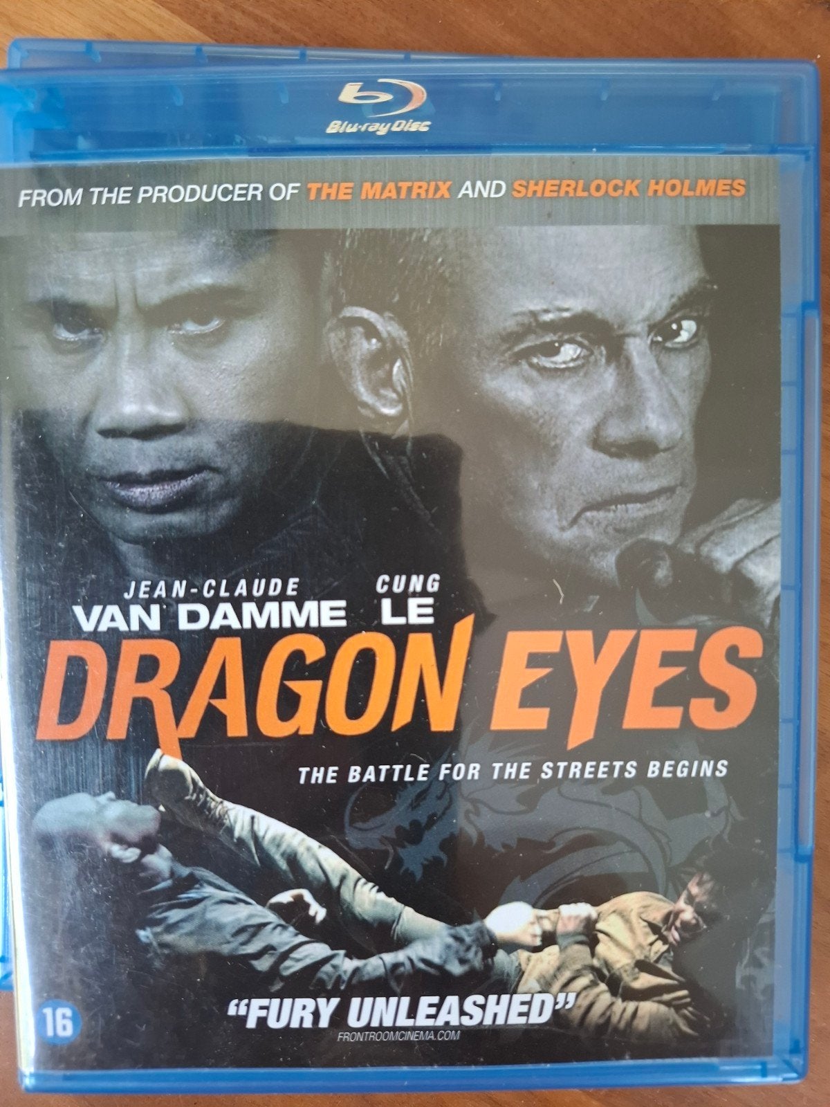 Dragon eyes bluray, Ophalen of Verzenden, Zo goed als nieuw, Actie