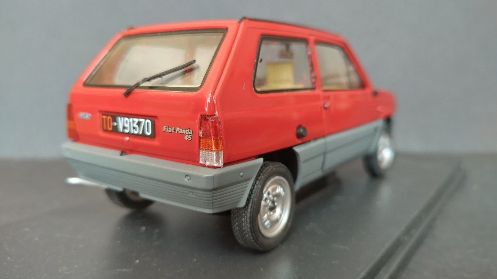 Fiat Panda 45 1980 1:24 Altaya Ixo Pol, Overige merken, Auto, Verzenden, Nieuw