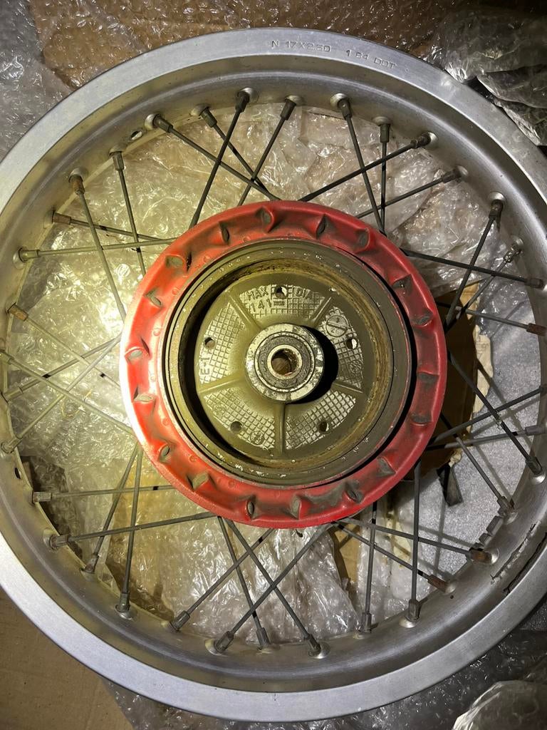 Honda xlv 750 velgen met banden, Motoren, Ophalen of Verzenden, Gebruikt