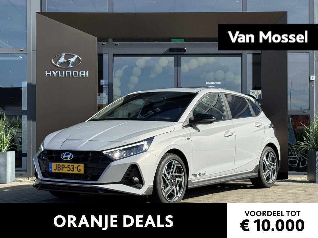 Hyundai i20 1.0 T-GDI N Line Sky AUTOMAAT | Schuif/kanteldak, Auto's, 12 maanden, Origineel Nederlands, Bedrijf, Hybride Elektrisch/Benzine