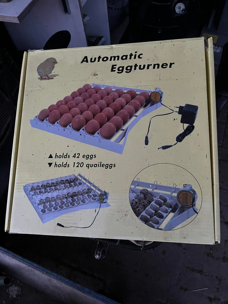 Automatisch eier draaier, Ophalen of Verzenden, Nieuw