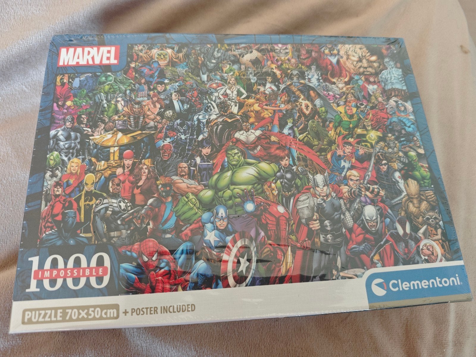 Marvel Impossible 1000 Stukjes Legpuzzel Clementoni Nieuw, Ophalen of Verzenden, 500 t/m 1500 stukjes, Nieuw, Legpuzzel