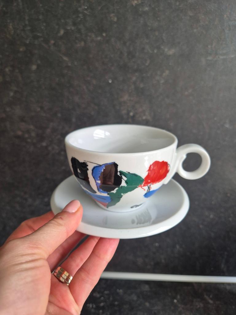 Kop van Jan Cremer,, Huis en Inrichting, Keuken | Servies, Ophalen of Verzenden, Porselein, Overige stijlen, Kop(pen) en/of Schotel(s)