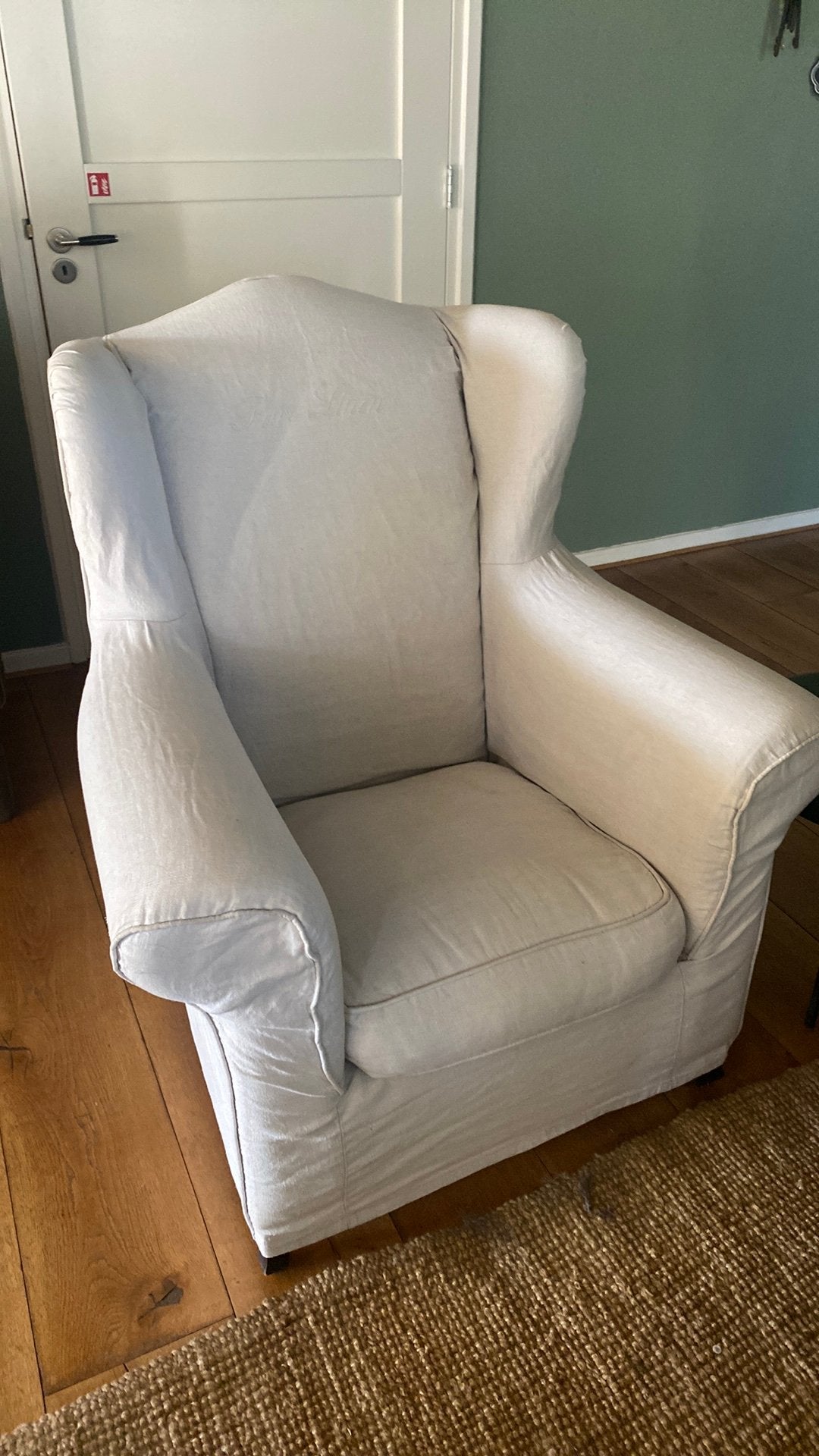 Gratis ophalen! Riviera Maison fauteuils!. Kleur creme, Huis en Inrichting, Fauteuils, Ophalen, 75 tot 100 cm, 75 tot 100 cm, Stof