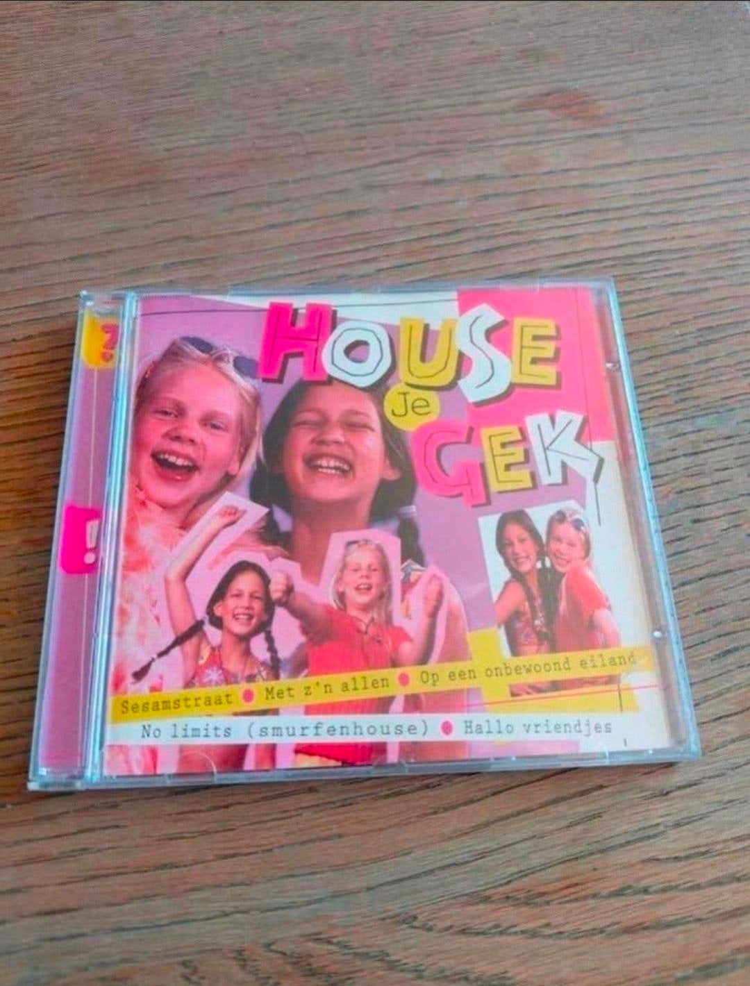 House je gek cd. Met o.a. Bassie en Adriaan & Sesamstraat., Cd's en Dvd's, Ophalen of Verzenden, Zo goed als nieuw