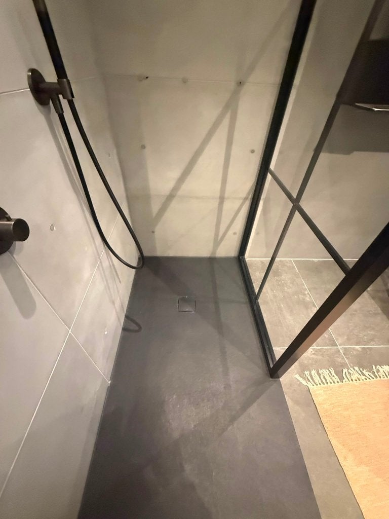 NIEUW Luxe inloopdouche met zwarte profielen, Ophalen, Nieuw, Douche