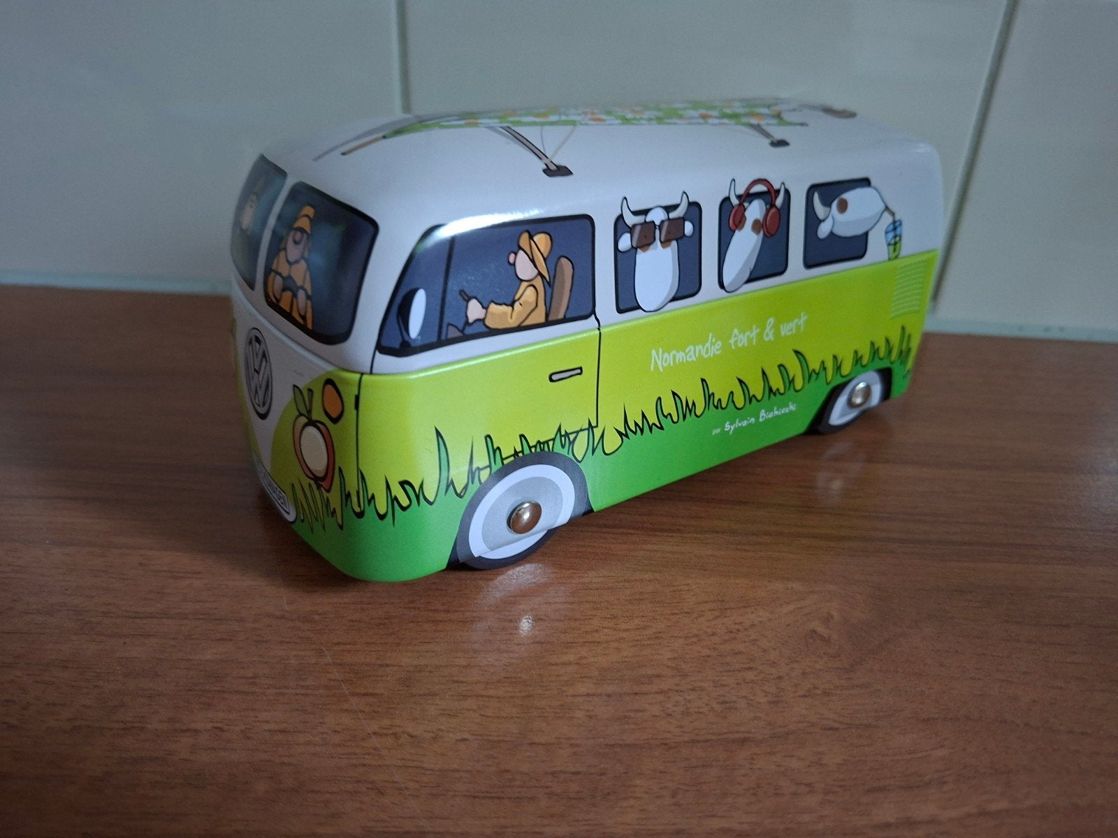 Volkswagen busje koekdoos by Sylvain Bichicchi, Hobby en Vrije tijd, Ophalen of Verzenden, Overige merken