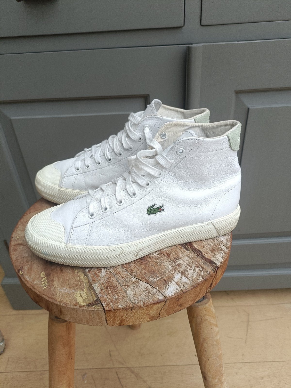 Lacoste sneakers, Ophalen of Verzenden, Wit, Lacoste, Sneakers of Gympen