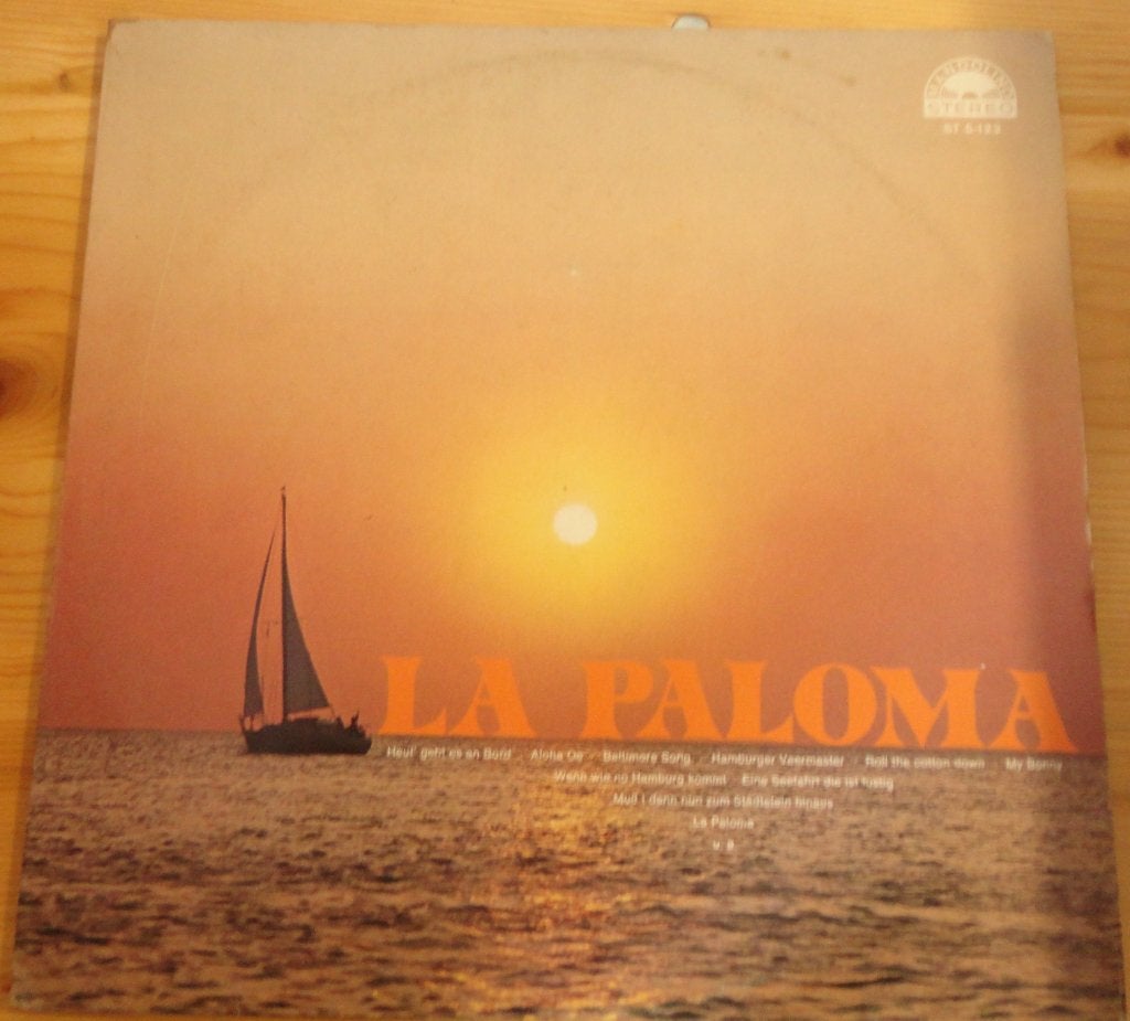 Zeeliederen - La Paloma (LP), LP, Gebruikt, Ophalen of Verzenden, Levenslied of Smartlap