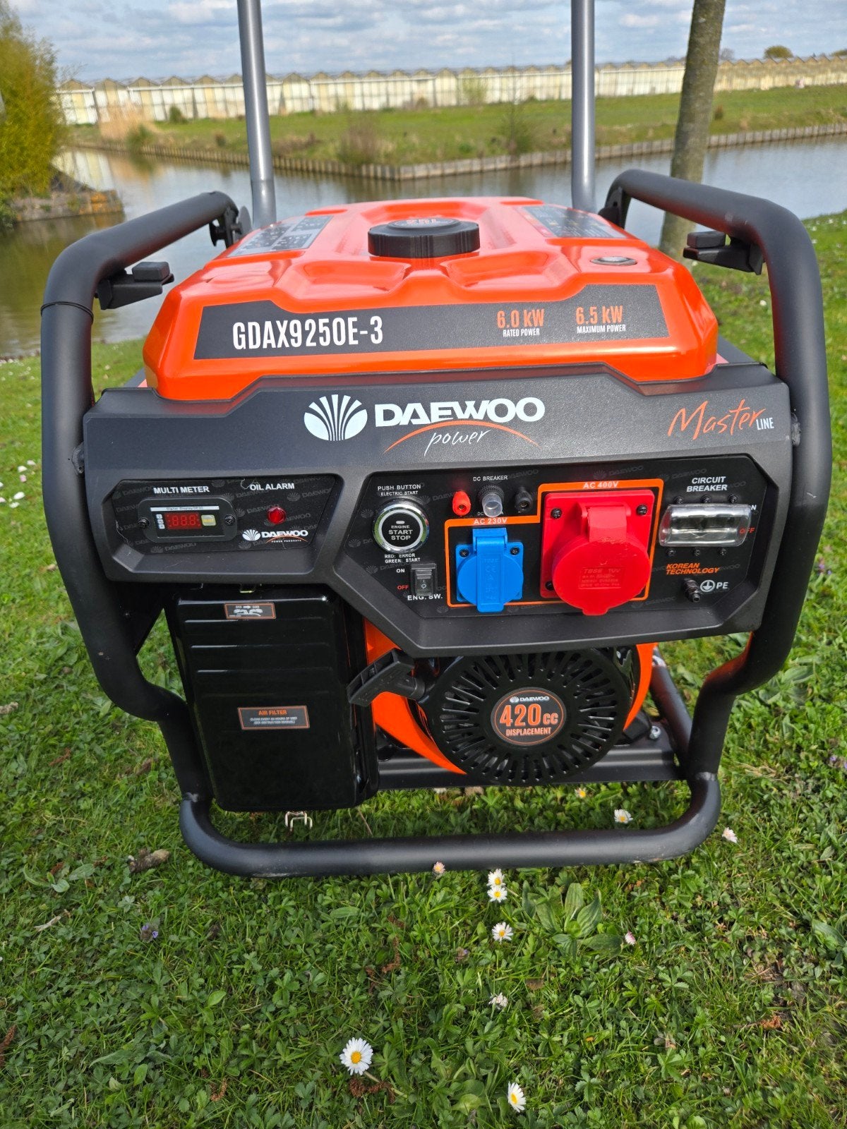 Daewoo GDAX9250E Benzine aggregaat generator 6500W - Nieuw!, Ophalen, Nieuw