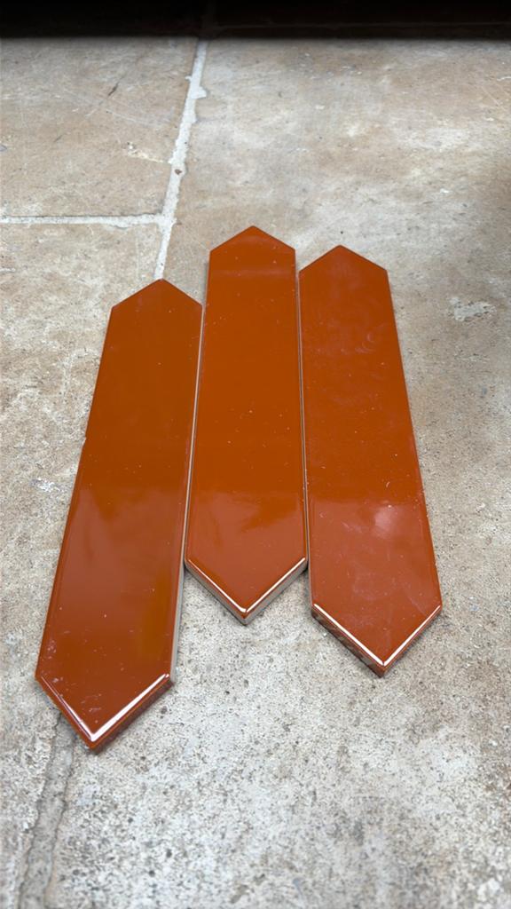 Equipe wandtegels arrow russet bruinrood 1,5m2, Doe-het-zelf en Verbouw, Tegels, Ophalen, Nieuw, Minder dan 20 cm, Minder dan 5 m²