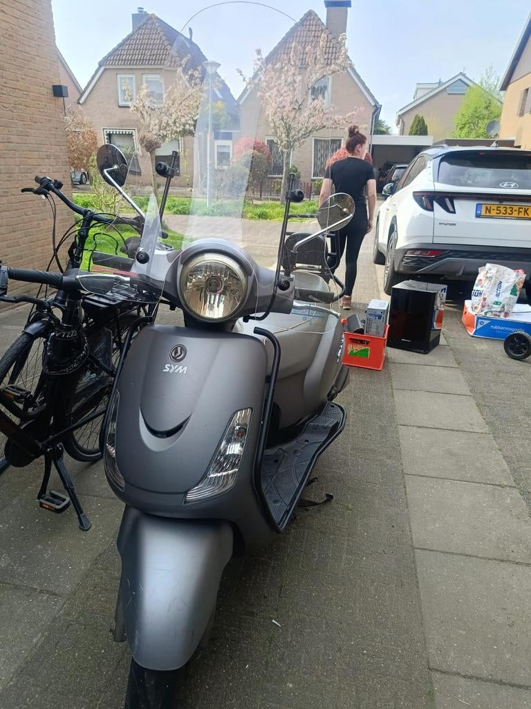 SYM Fiddle Scooter - Euro 4 uit 2011 met onderhoud, Fietsen en Brommers, Scooters | SYM, Ophalen