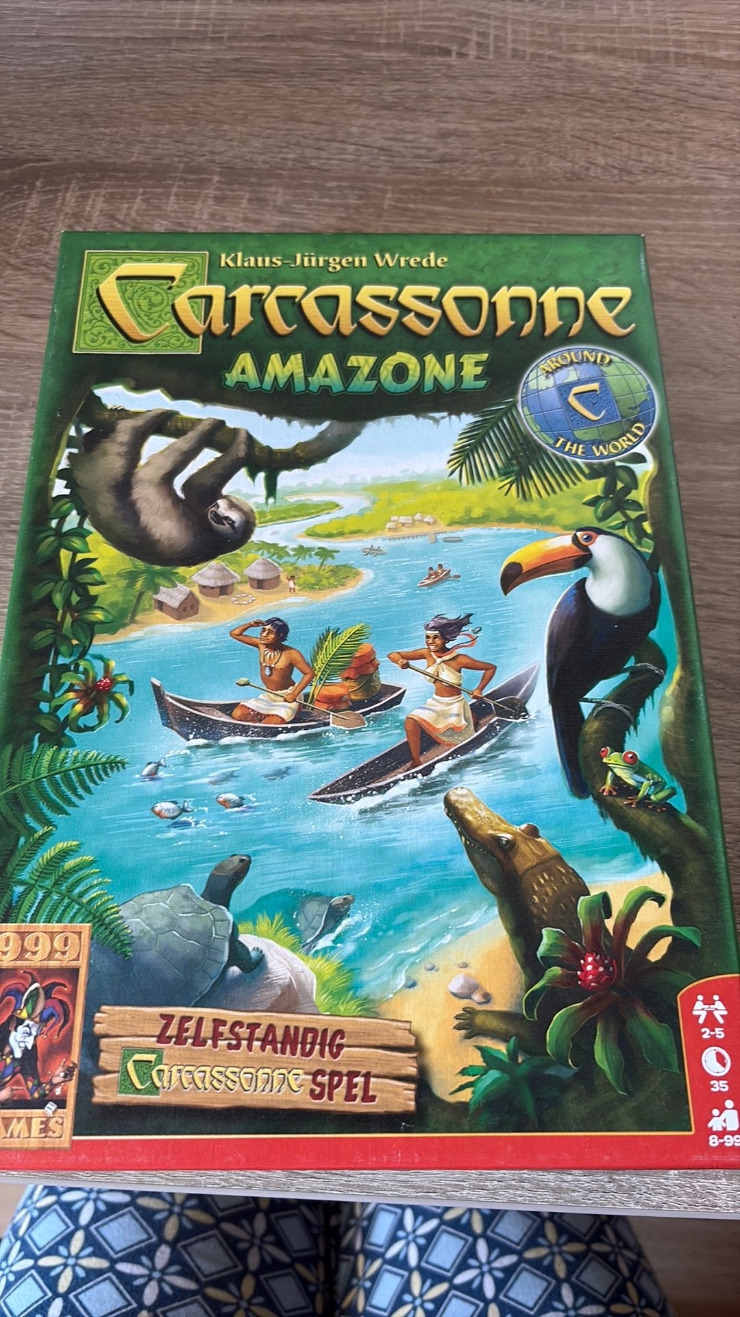 Carcassonne Amazone spel, Ophalen of Verzenden