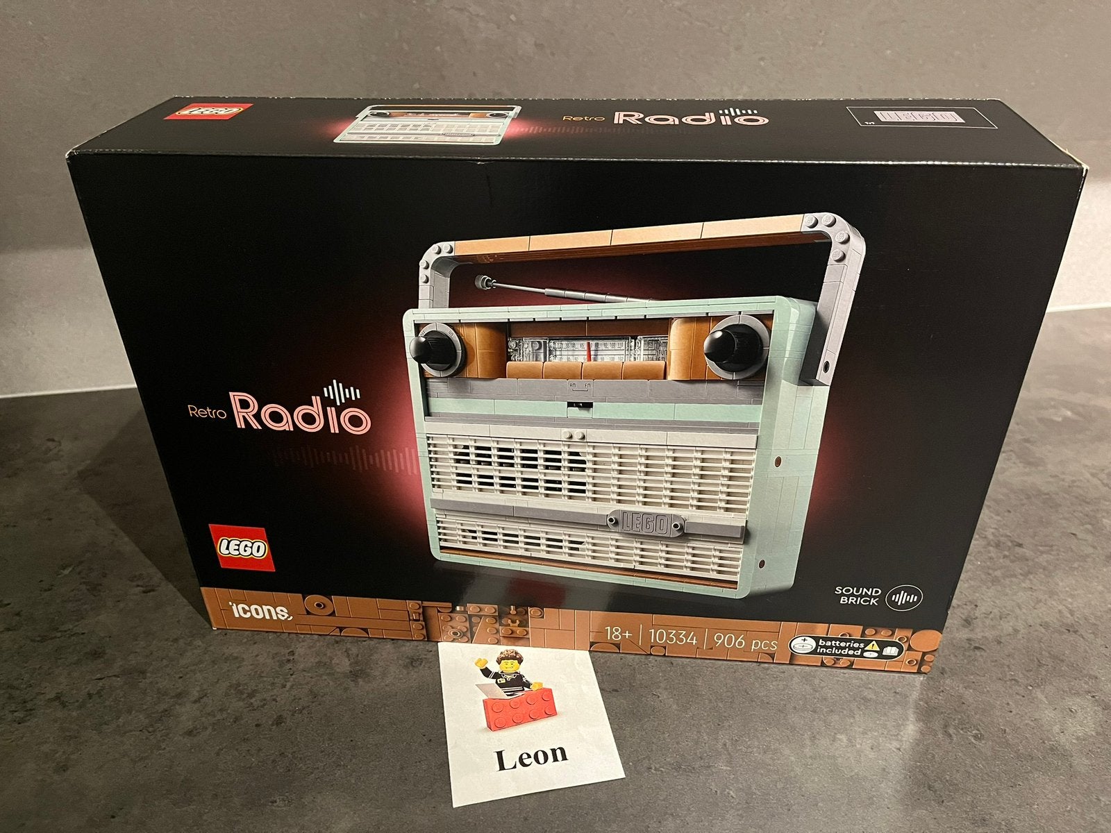 Lego Icons 10334 Retro radio - Nieuw in ongeopende doos, Lego, Nieuw, Ophalen of Verzenden, Icons