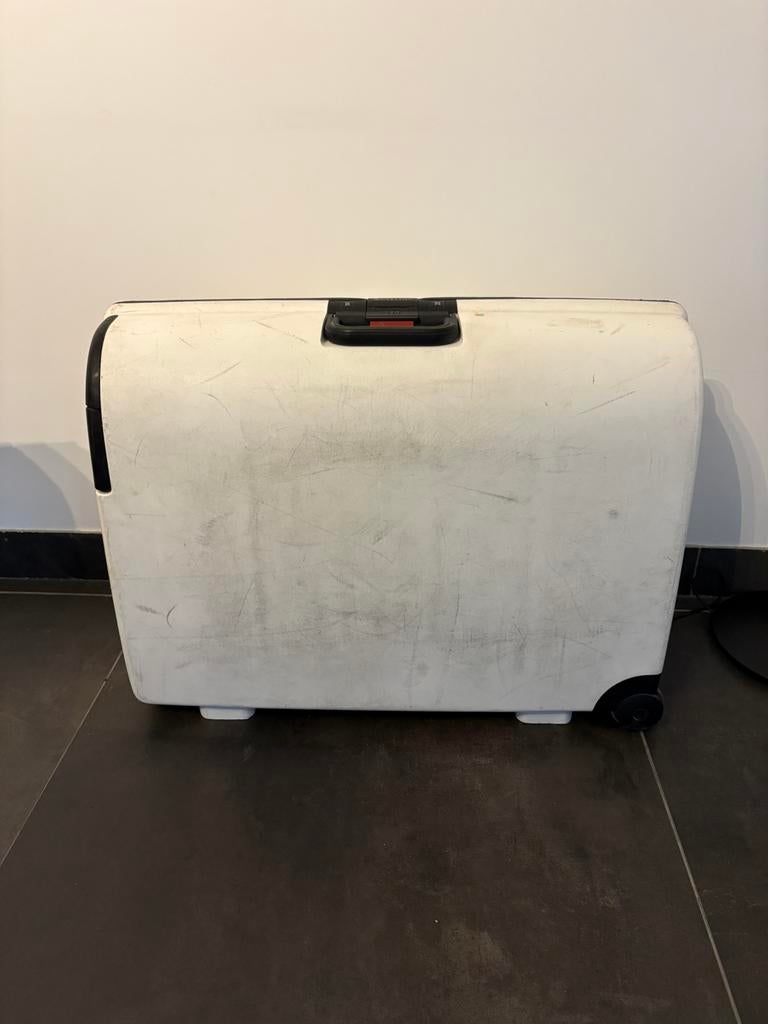 Reiskoffer wit carlton, Ophalen, Gebruikt, Hard kunststof, 70 cm of meer