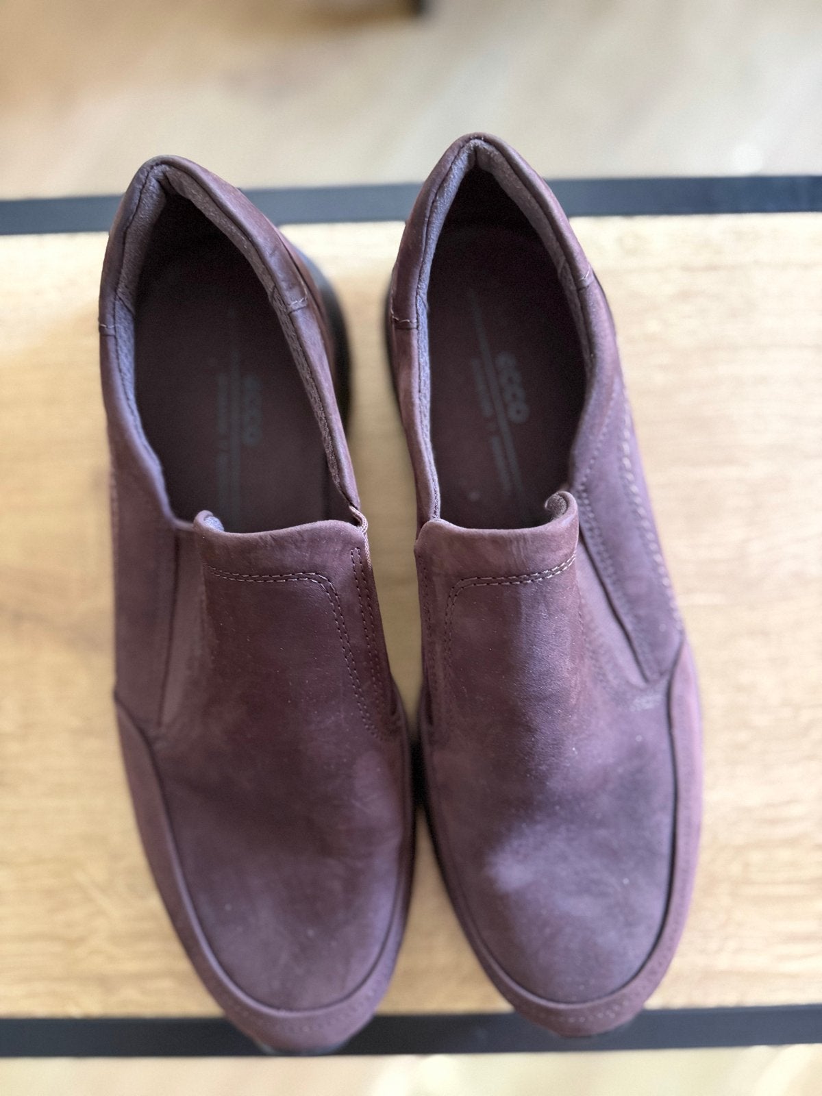 ECCO bruine instappers - maat 43, Ophalen, Nieuw, Bruin, Loafers