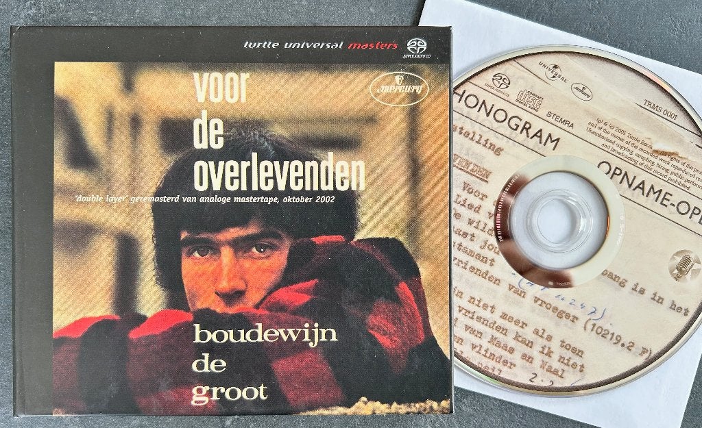 BOUDEWIJN DE GROOT - Voor de overlevenden ( SACD ), Ophalen of Verzenden, Zo goed als nieuw, Pop, Digipak
