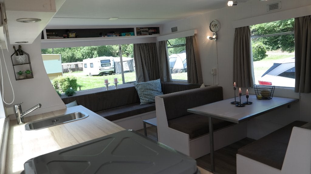 Vakantie stacaravan huur Luxemburg Ardennen camping