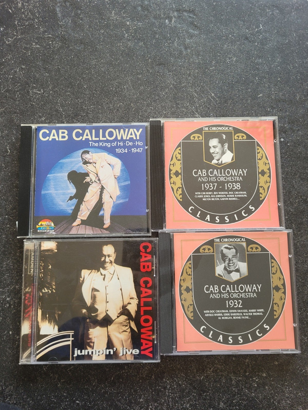 Cab calloway 4 cd's partij collectie, Verzenden, Gebruikt