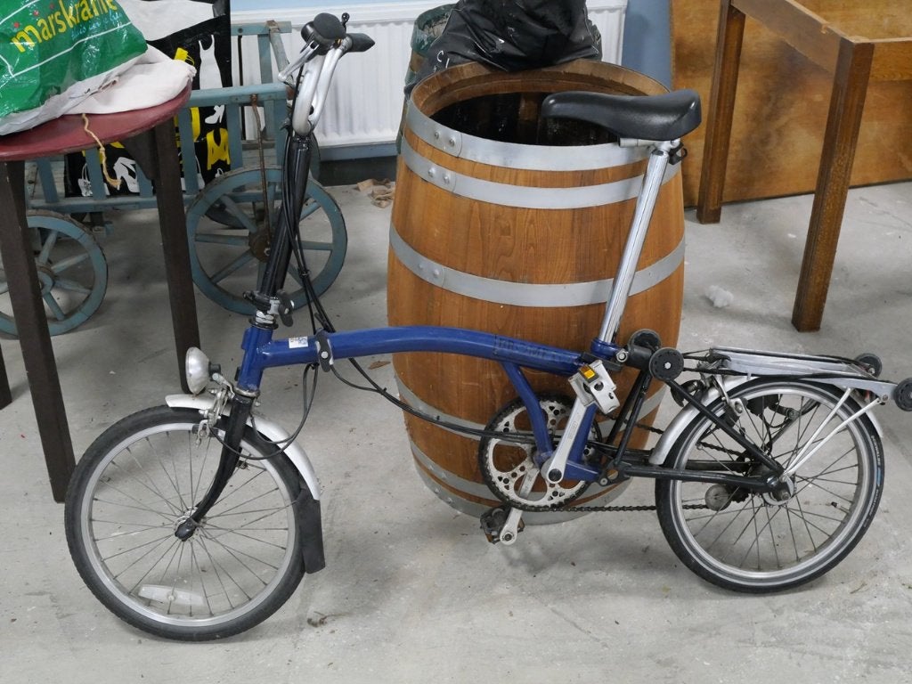 brompton vouwfiets, Ophalen, Gebruikt, Brompton, Velgrem