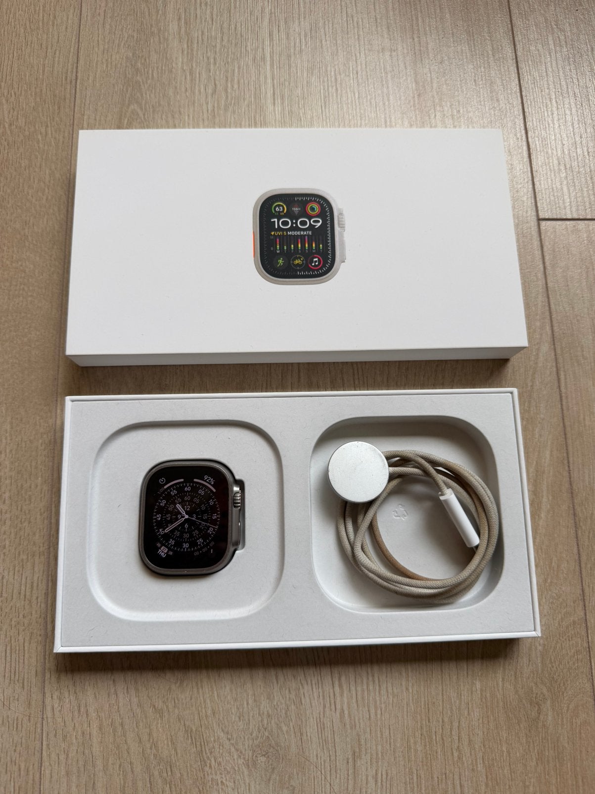 Apple watch ultra 2 incl bandjes, Ophalen of Verzenden, Conditie, Zo goed als nieuw, IOS