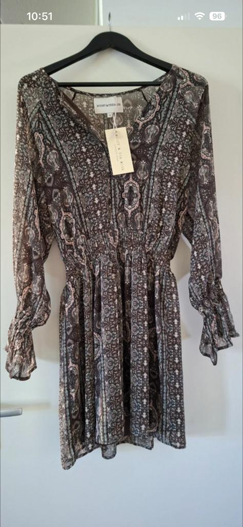 NIEUW MOOST WANTED Maya smock dress jurk Paisley maat M, Maat 38/40 (M), Overige kleuren, Nieuw, Ophalen of Verzenden