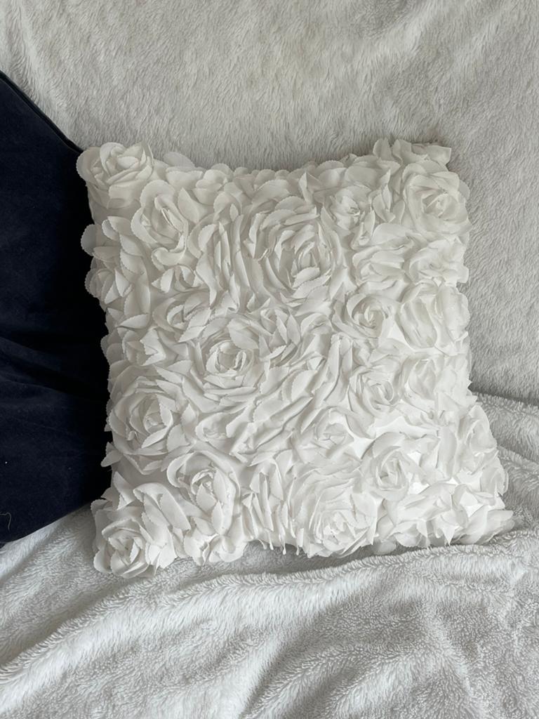 Pillow case and down pillow, Ophalen, Zo goed als nieuw, Wit