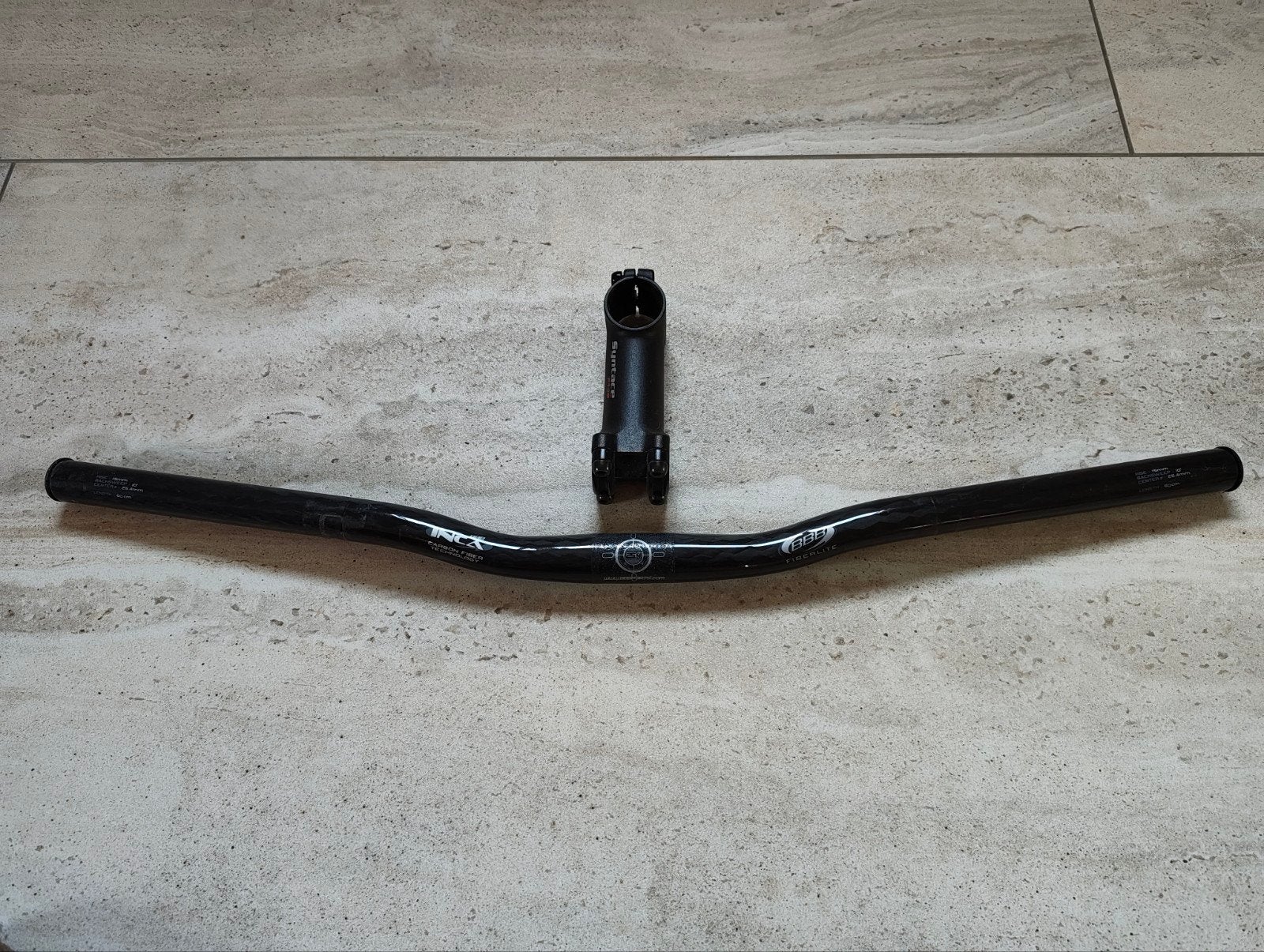 oldskool mtb riser carbon, Fietsen en Brommers, Fietsonderdelen, Stuur, Ophalen of Verzenden, Zo goed als nieuw, Oldtimerfiets