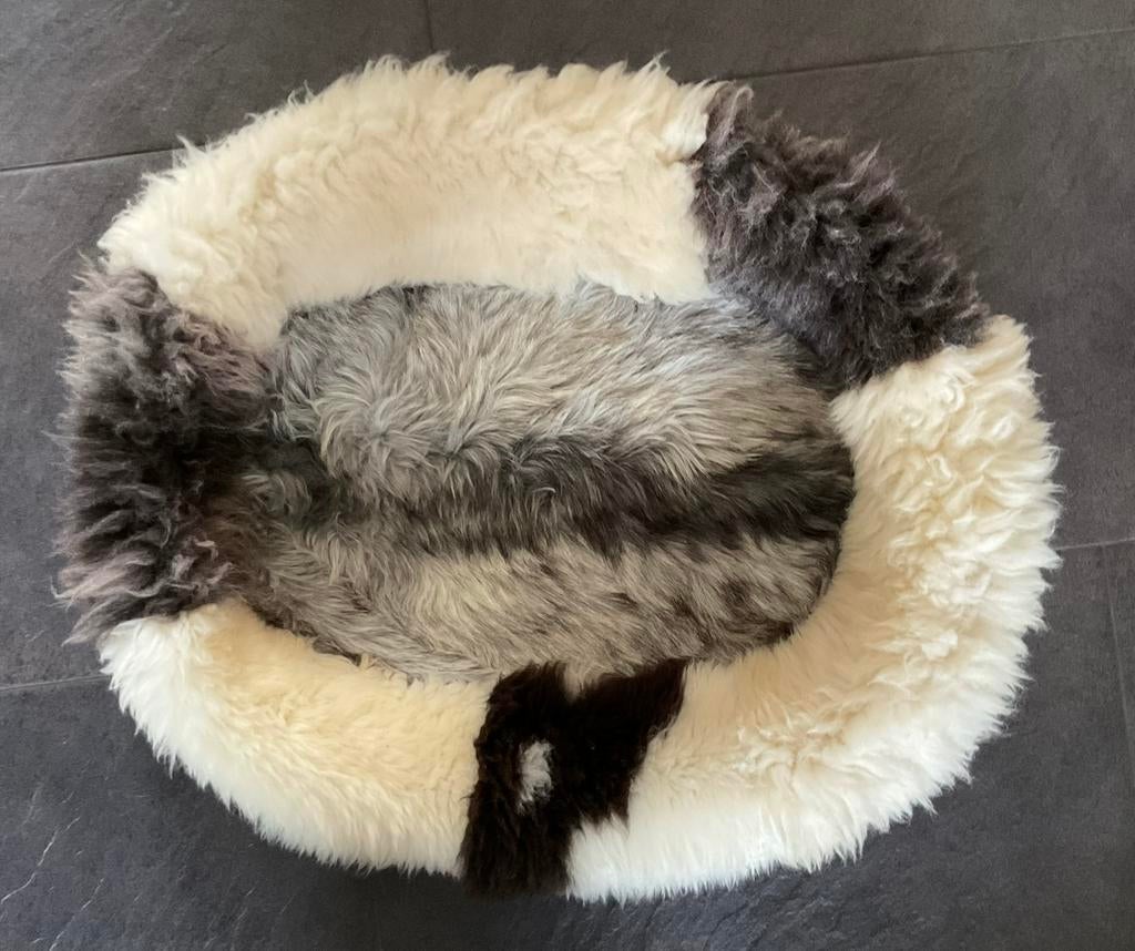 Kattenmand Hondenmand ecologisch gelooid schapenvacht, Ophalen of Verzenden, Nieuw, Wol