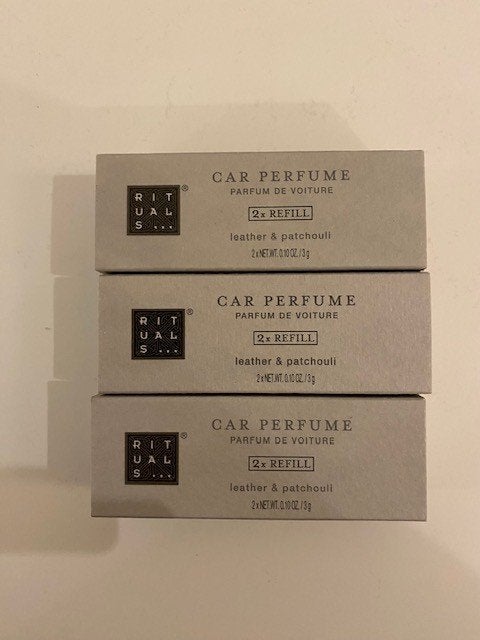 Rituals leather auto parfum car perfume navulling refill, Ophalen of Verzenden, Rituals