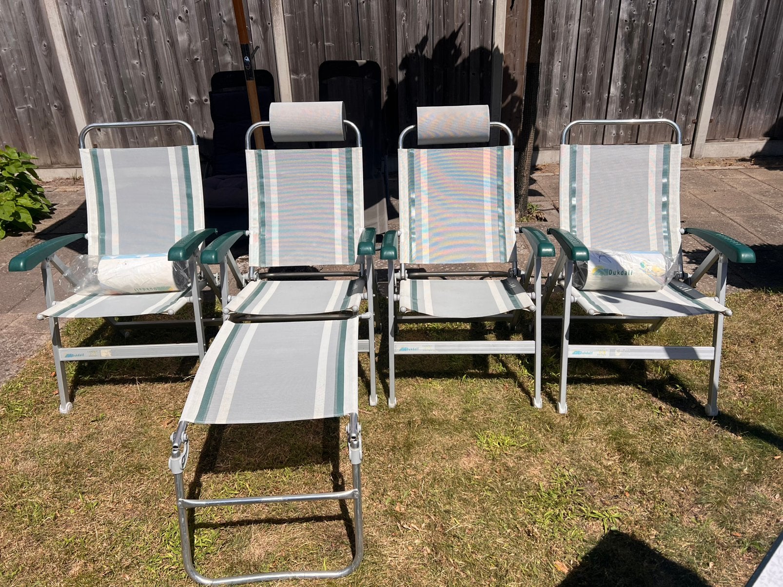 Dukdalf camping set., Ophalen, Zo goed als nieuw, Campingstoel