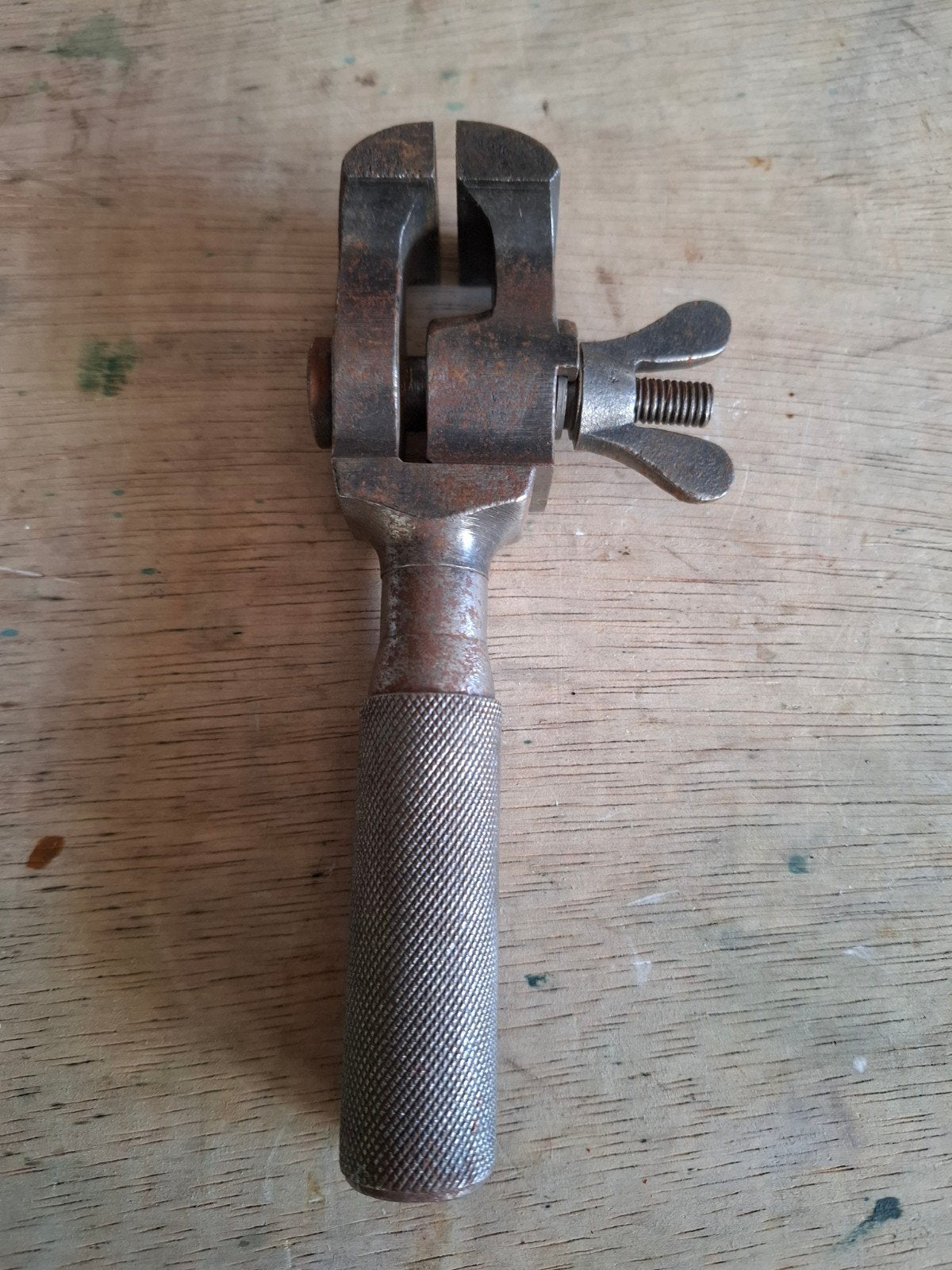 Vintage Handbankschroef H&K 41M, Antiek en Kunst, Ophalen of Verzenden