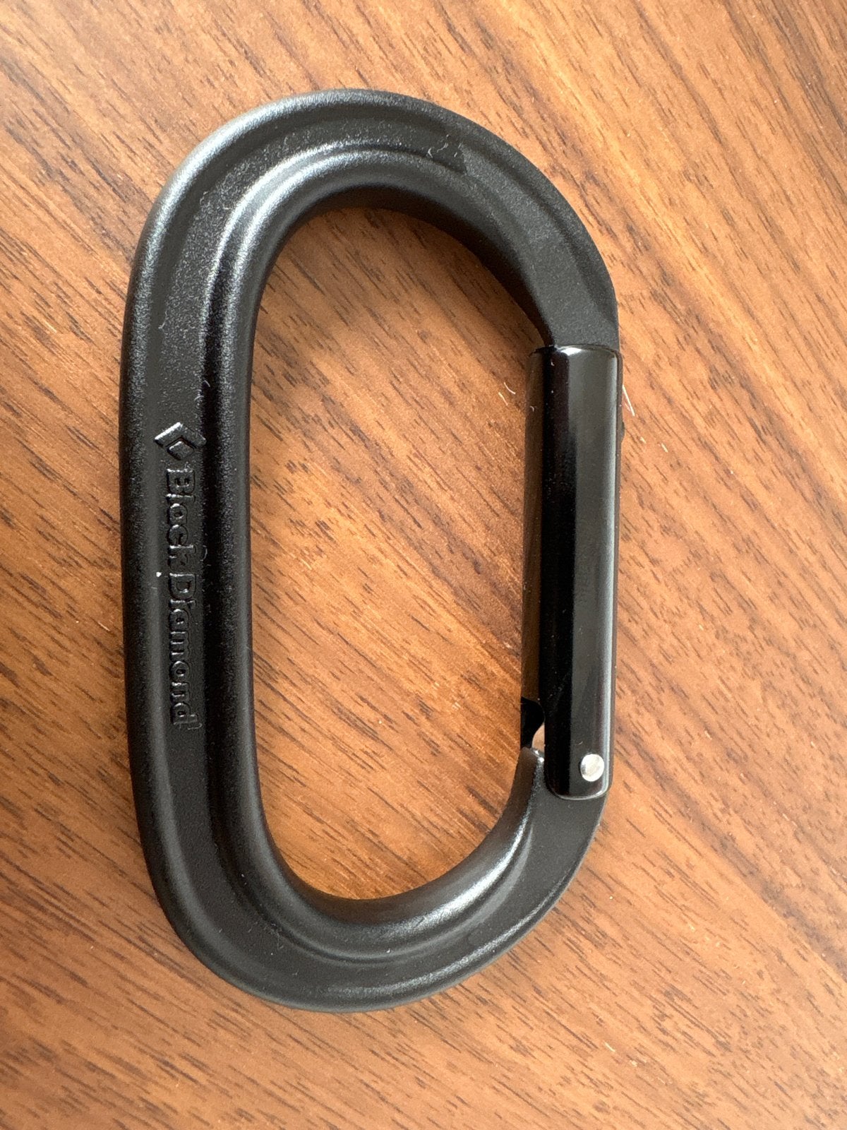 Black Diamond Oval Keylock Karabiner - Nieuw, Verzenden, Nieuw, Klimsport-accessoire
