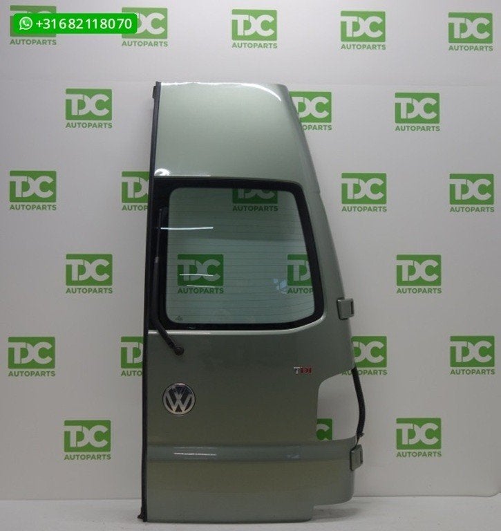 Volkswagen T5 Achterdeur rechts met ruit fresco green H2, Gebruikt, Achter, Ophalen of Verzenden, Volkswagen
