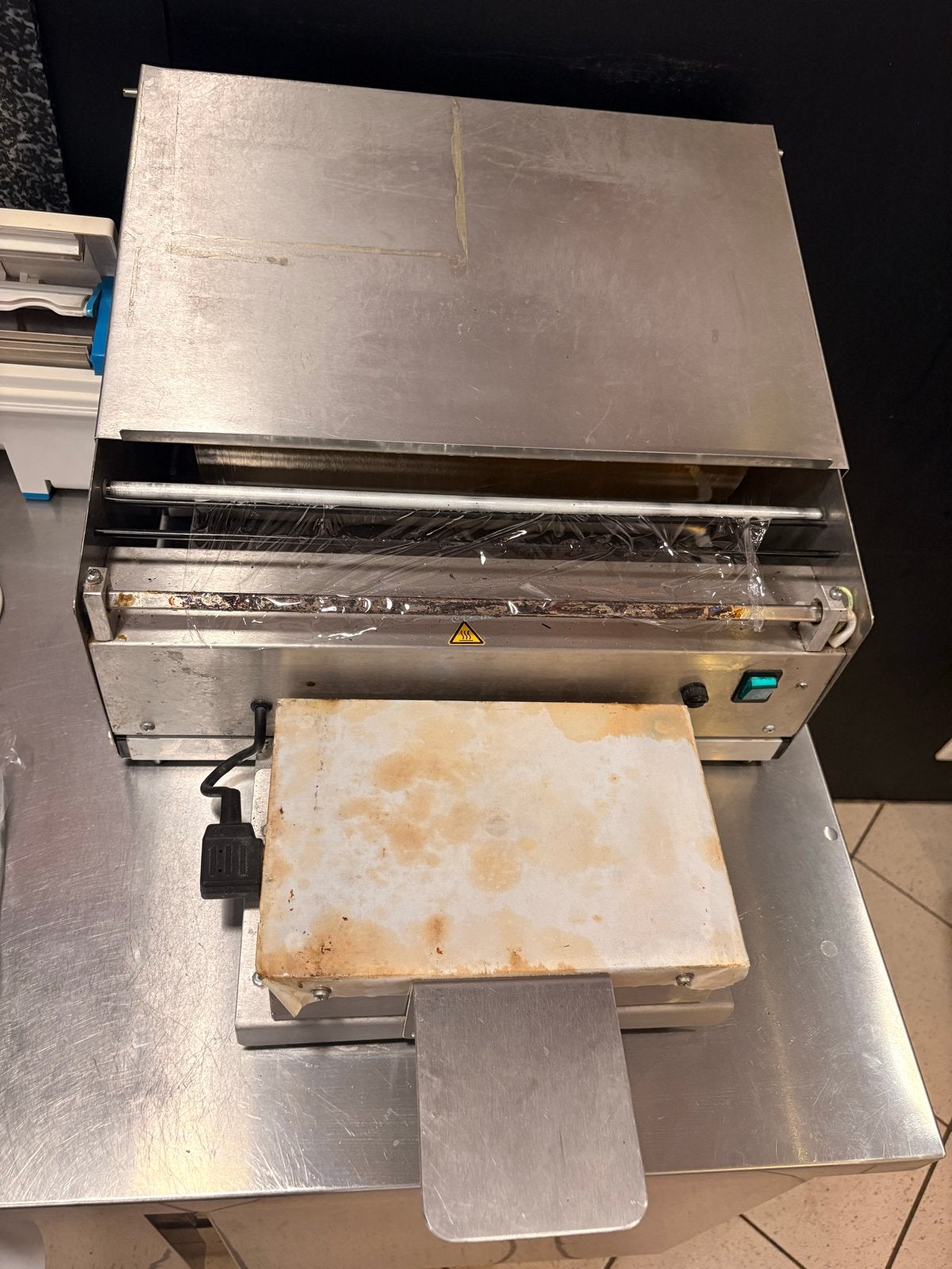 Professionele Foliedispenser voor Voedselverpakking, Ophalen