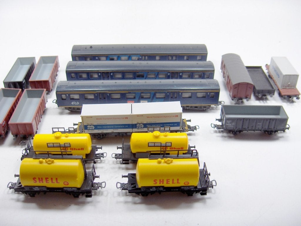 Kavel gelijkstroom wagons, Ophalen, Gelijkstroom, Lima, Gebruikt