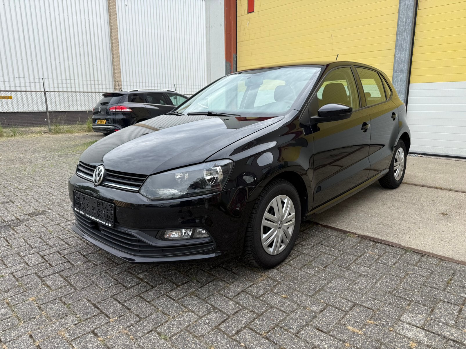 Volkswagwn Polo 6C 1.0 2015 Acc/Radar/Crs.Cntr/Bluet./Airco, Auto diversen, Ophalen, Volkswagen, Zwart, Handgeschakeld