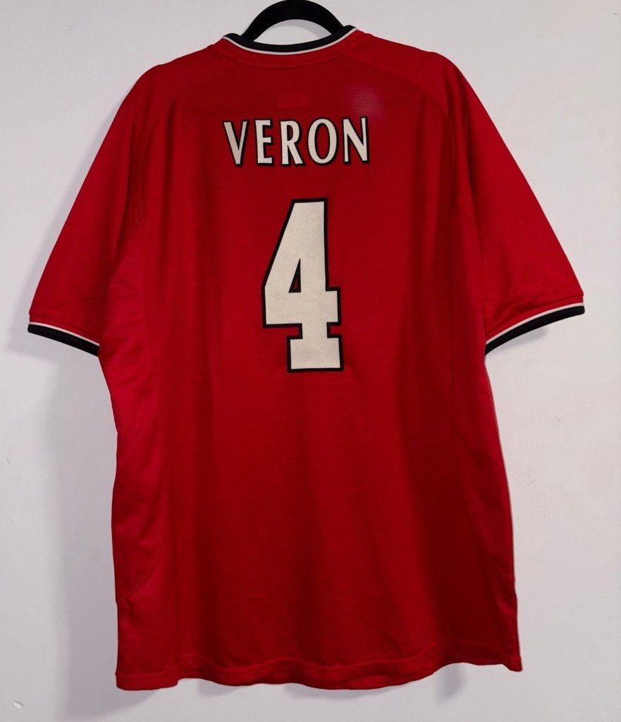 Origineel Manchester United 2000-02 thuis shirt - Maat XL, Maat 56/58 (XL), Ophalen of Verzenden, Zo goed als nieuw, Voetbal