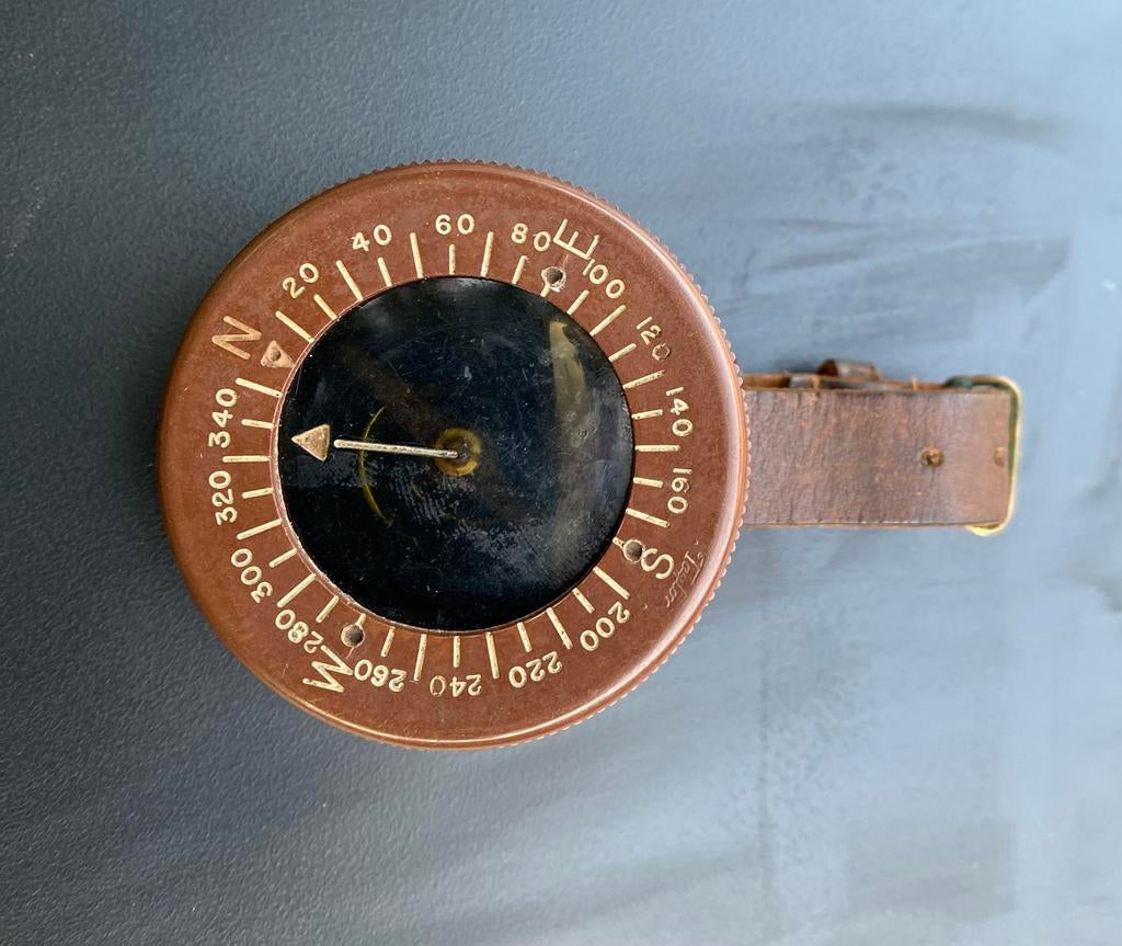Us, wwII, compass, Ophalen of Verzenden, Landmacht, Amerika, Embleem of Badge
