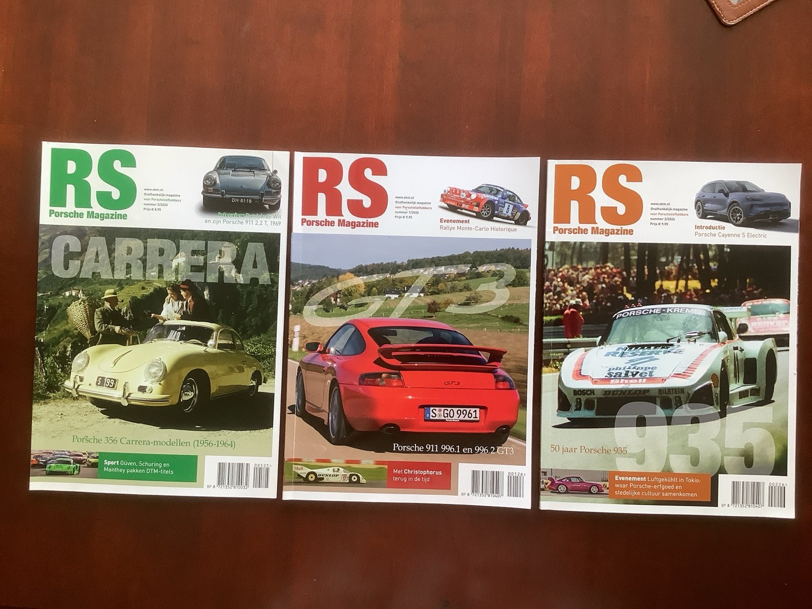 RS Porsche Magazine - 3 nummers, Boeken, Ophalen of Verzenden, Zo goed als nieuw, Porsche