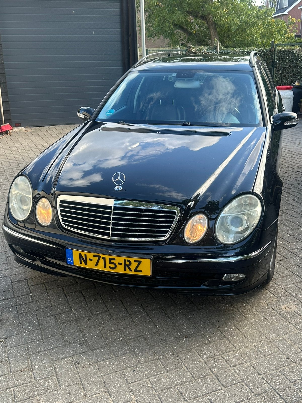 Mercedes 280 e, Auto's, Automaat, Zwart, Leder, Stationwagon