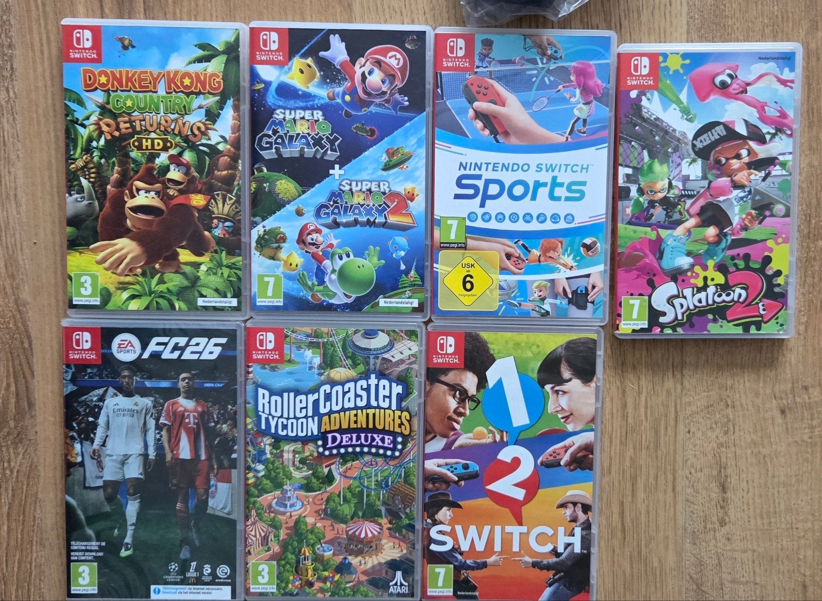 Nintendo Switch games – 7 spellen – alleen als complete set, Spelcomputers en Games, Ophalen of Verzenden, Zo goed als nieuw, Sport