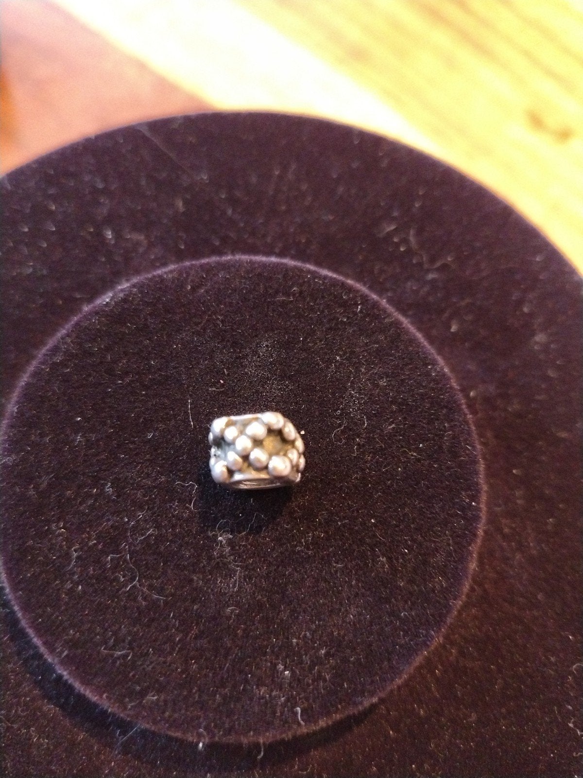 Pandora zilveren bedel DNA, Ophalen of Verzenden, Zo goed als nieuw, Zilver, Pandora