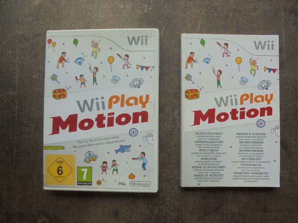 Wii Play Motion voor Wii (zie foto's), Gebruikt, Ophalen of Verzenden, Sport, 3 spelers of meer