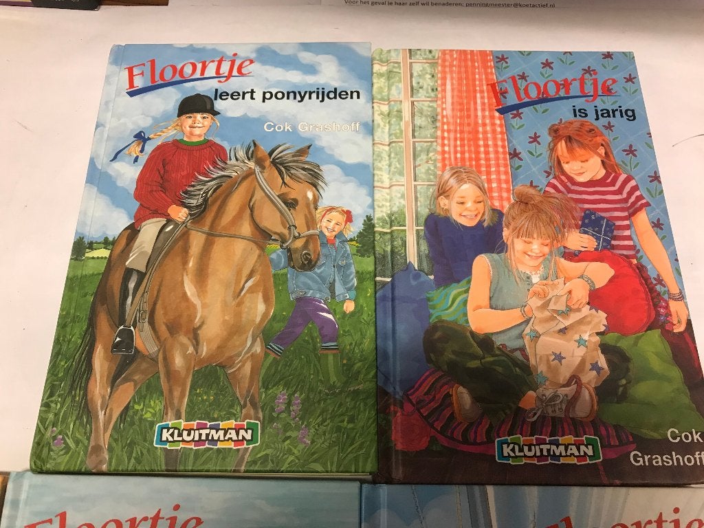 T.K. nog 14 boeken van Floortje 8+ zie actuele lijst, Ophalen of Verzenden, Zo goed als nieuw, Cok Grashof en Suzanne Buis, Fictie algemeen