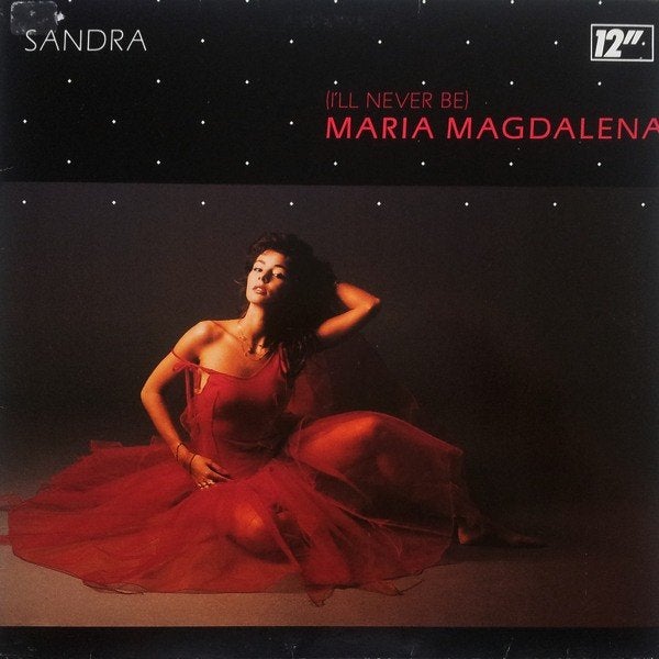 Maxi single Sandra - Maria magdalena, Ophalen of Verzenden, Zo goed als nieuw, 12 inch