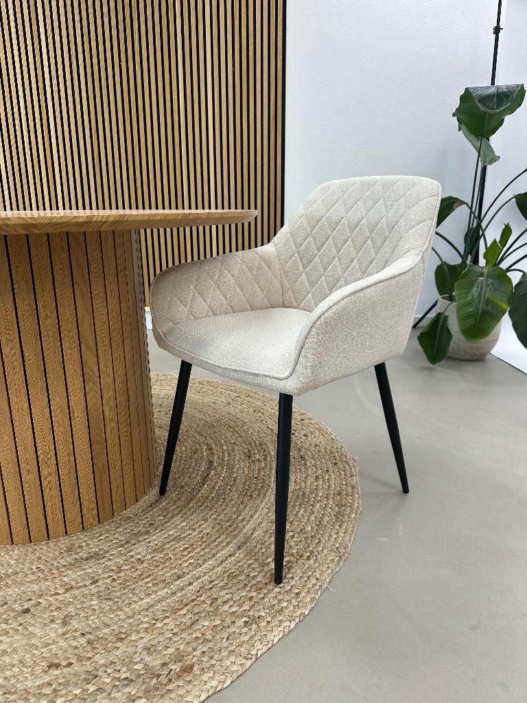 Kick Jip Creme - Set van 6 - Nieuw in doos, Huis en Inrichting, Stoelen, Kick, Wit, Nieuw, Ophalen of Verzenden